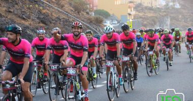 La Cicloturista de La Gomera volvió al ruedo con más de 200 inscritos, en un evento que se canceló el pasado año por el covid19.