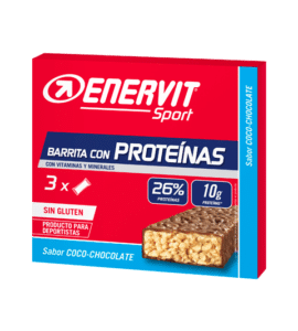 Hazte con los mejores productos energéticos para deportistas como los que nos ofrece la marca Enervit, disponibles en Mercadona.