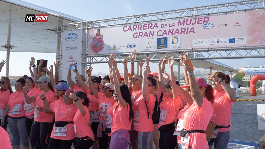Gran Canaria ha celebrado la segunda edición de la Carrera de la Mujer Central Lechera Asturiana, abriendo así el circuito nacional