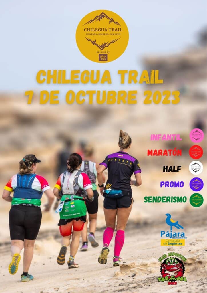 Ven a la Chilegua Trail: Una experiencia desafiante en la montaña de Pájara, en la paradisíaca isla de Fuerteventura.