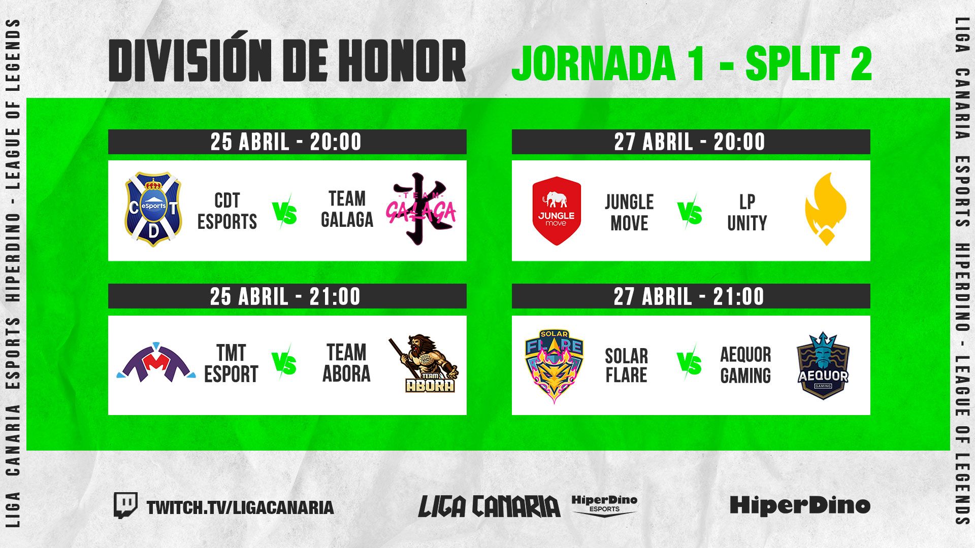 El League of Legends ha vuelto a Canarias con el comienzo emocionante del 2º Split de la División de Honor de LCES HiperDino.