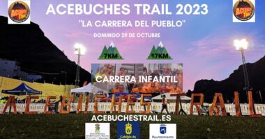 El domingo 29 de octubre de 2023, la localidad de San Bartolomé se prepara para recibir la emocionante VIII Acebuches Trail