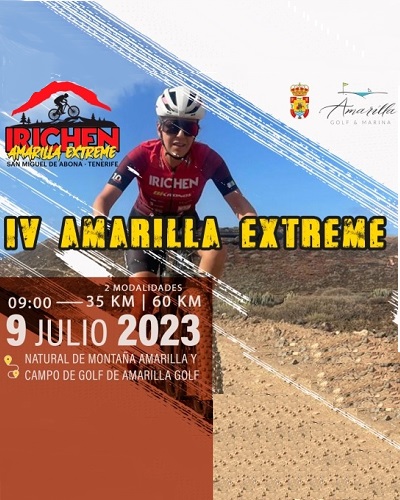 Experimenta la bicicleta de montaña en la cuarta edición de la Amarilla Xtreme MTB Irichen en San Miguel de Abona.
