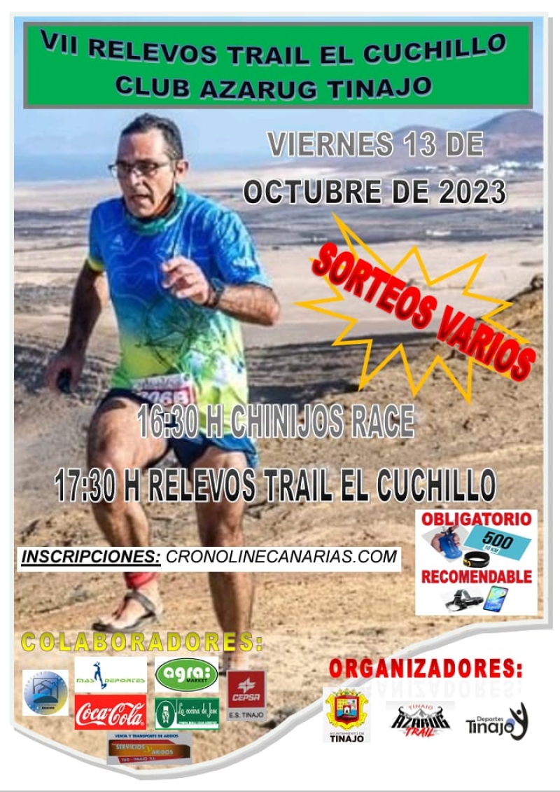 El Cuchillo, situado en Tinajo, Lanzarote, será el escenario de una emocionante prueba deportiva de carrera de montaña en parej