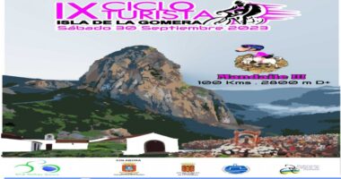 El próximo 30 de septiembre de 2023, la isla de La Gomera será el escenario de la novena edición del Ciclo Isla de La Gomera.