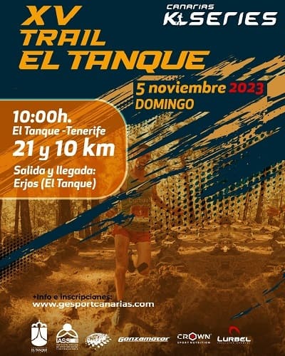 El domingo 5 de noviembre de 2023, la localidad de Erjos se prepara para acoger la XV edición del Trail El Tanque