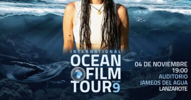 El International OCEAN FILM TOUR VOL9 arriba a Lanzarote el 4 de noviembre, auspiciado por el Excmo Cabildo Insular de Lanzarote.