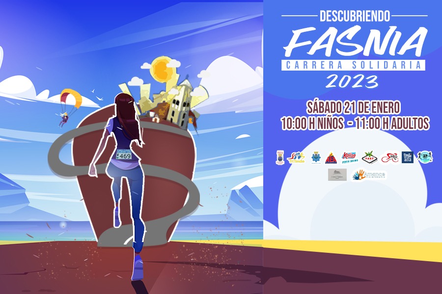 El próximo sábado 21 de enero, Fasnia se prepara para celebrar la décima edición de la Carrera Solidaria Descubriendo Fasnia