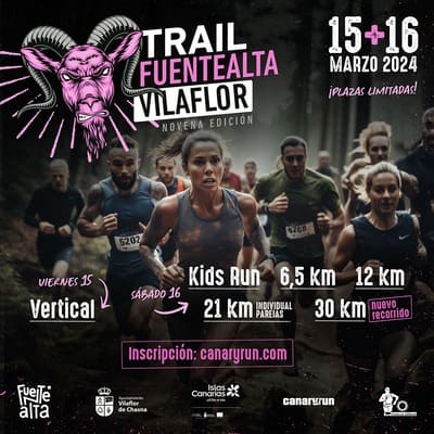 La edición 2024 del Trail Fuentealta Vilaflor vuelve estos próximos 15 y 16 de marzo, con una variedad de distancias y desafíos únicos.