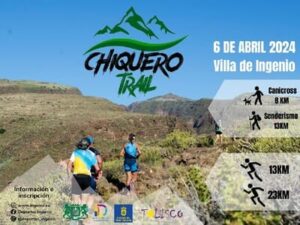 Vive una experiencia única en las montañas de Ingenio con la II Chiquero Trail, organizada por el Ayuntamiento de la Villa de Ingenio