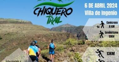 Vive una experiencia única en las montañas de Ingenio con la II Chiquero Trail, organizada por el Ayuntamiento de la Villa de Ingenio