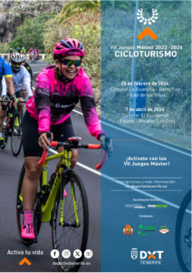 próximo 7 de abril se celebrará la 2ª Jornada de Cicloturismo de Carretera de los VII Juegos Máster, en Güímar.