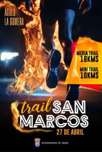 El VII Trail San Marcos se celebrará el próximo sábado 27 de abril. Será en el pueblo Municipio de Agulo, en La Gomera.