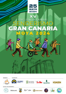 El próximo 25 de mayo se celebrará el XV Encuentro Insular de Senderismo de Gran Canaria, en la Villa de Moya.