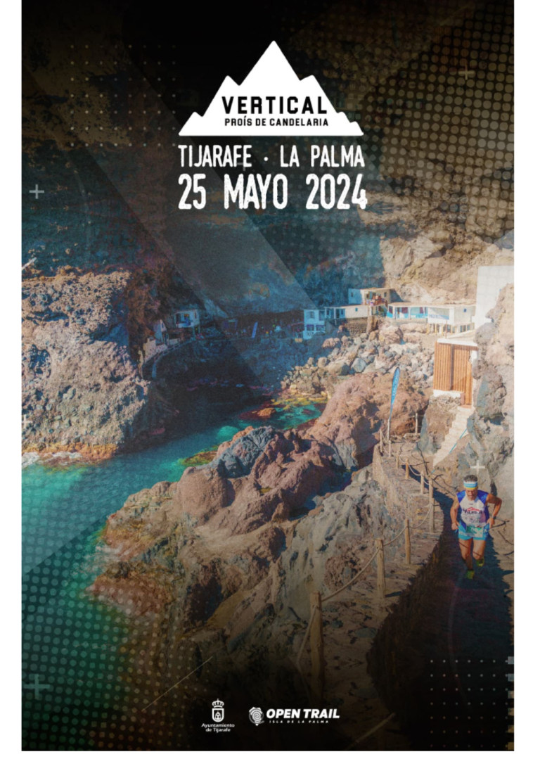 El próximo 25 de mayo será la VIII Vertical Prois de Candelaria, en La Palma. Es la tercera carrera verticales del Open Trail Isla de La Palma