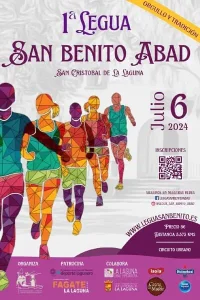 El sábado 6 de julio se celebrará la I Legua San Benito Abad en La Laguna. La prueba está incluida en el calendario oficial de la FIAT.