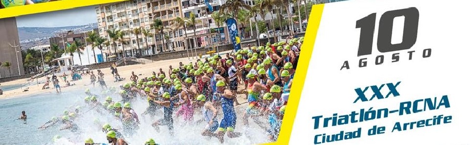 XXX Triatlón RCNA Ciudad de Arrecife, uno de los eventos más destacados en Canarias, está a punto de celebrar su trigésima edición.