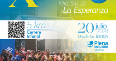El 20 de julio El Rosario será el escenario de la décima edición de la Carrera Popular Ntra. Sra. de la Esperanza..