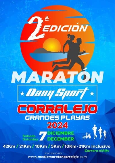La II Maratón Dany Sport Corralejo Grandes Playas está aquí, prometiendo una jornada llena de emoción, desafío y solidaridad.