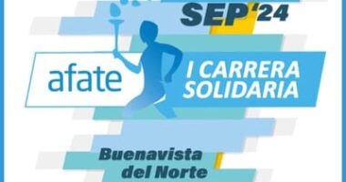 El 21 de septiembre, Buenavista del Norte será testigo de un evento que va más allá del ejercicio físico: la Carrera Solidaria AFATE.