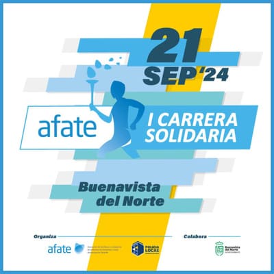 El 21 de septiembre, Buenavista del Norte será testigo de un evento que va más allá del ejercicio físico: la Carrera Solidaria AFATE.