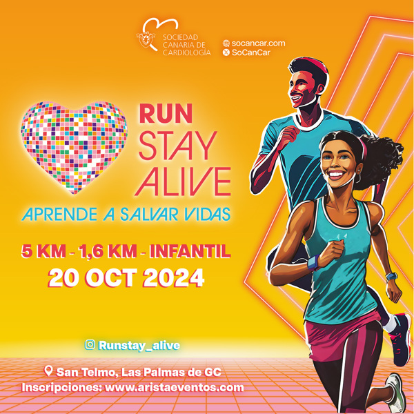 El próximo domingo 20 de octubre de 2024, las calles de Las Palmas de Gran Canaria acogerán la primera edición de la Run Stay Alive,