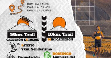 El sábado 23 de noviembre de 2024, La Oliva, en la provincia de Las Palmas, acogerá la segunda edición del Trail Las Calderas