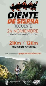 La CxM Diente de Sierra 2024 promete ser una experiencia inolvidable para los amantes del trail running el domingo 24 de noviembre.