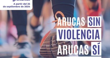 El próximo 23 de septiembre de 2024, Arucas acogerá la XIII edición de la Carrera Tolerancia Cero contra la violencia de género.