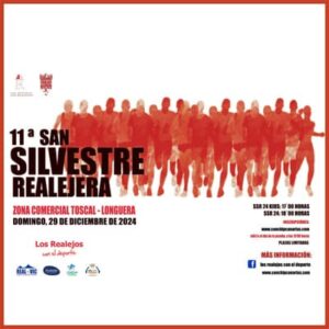 El próximo domingo 29 de diciembre de 2024, Los Realejos, en la provincia de Santa Cruz de Tenerife, acogerá la 11ª San Silvestre Realejera