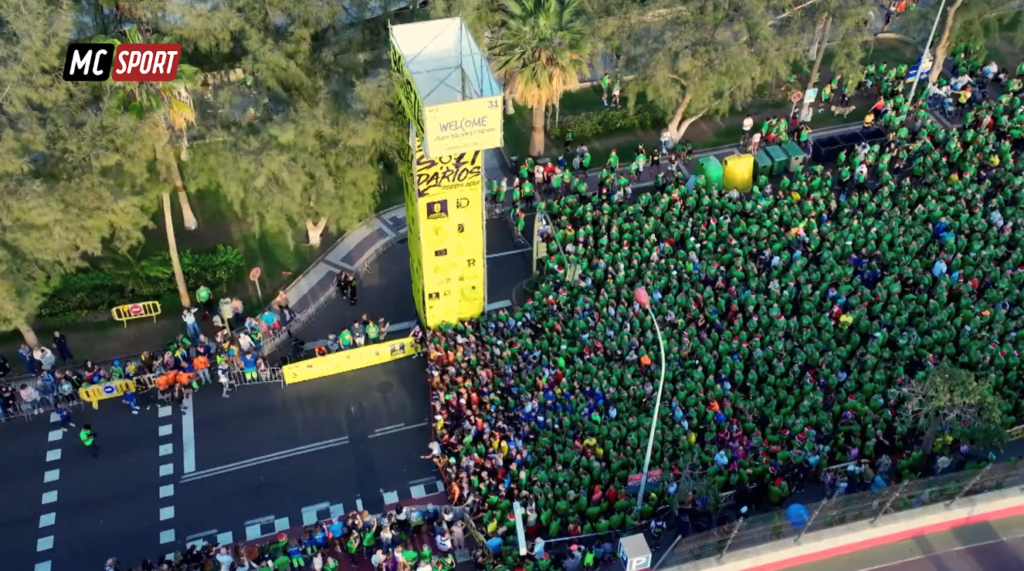 Las Palmas de Gran Canaria vivió una tarde inolvidable este 31 de diciembre con la celebración de la 22ª edición de la San Silvestre