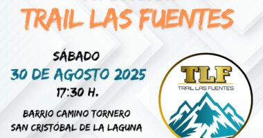 La séptima edición del Trail Las Fuentes ya tiene fecha confirmada: el próximo sábado 30 de agosto de 2025,