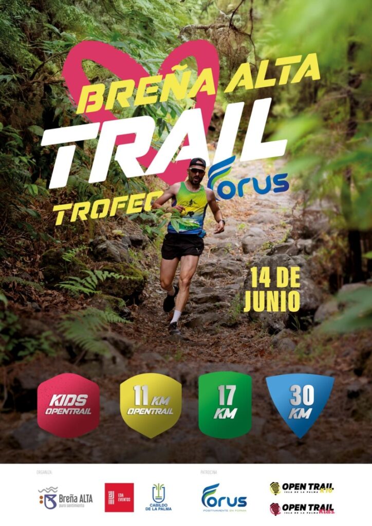 El Breña Alta Trail 2025 regresa el próximo 14 de junio consolidada como una de las carreras de trail más emblemáticas de Canarias.