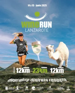 La Geria se convierte en el centro del deporte, la sostenibilidad y la solidaridad los 14 y 15 de junio con la XIII Lanzarote Wine Run 2025