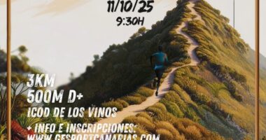 El próximo 11 de octubre los amantes del trail tienen una cita en Icod de los Vinos, donde se celebrará el Desafío Boquín Vertical Race 2025