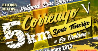 La V edición de la “Carrera Solidaria 5K Correayo Spar Tenerife” se celebrará el próximo 28 de septiembre de 2025