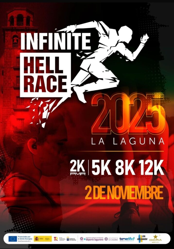 El próximo 2 de noviembre La Laguna acogerá una de las carreras de obstáculos más exigentes del calendario nacional: la Infinite Hell Race.