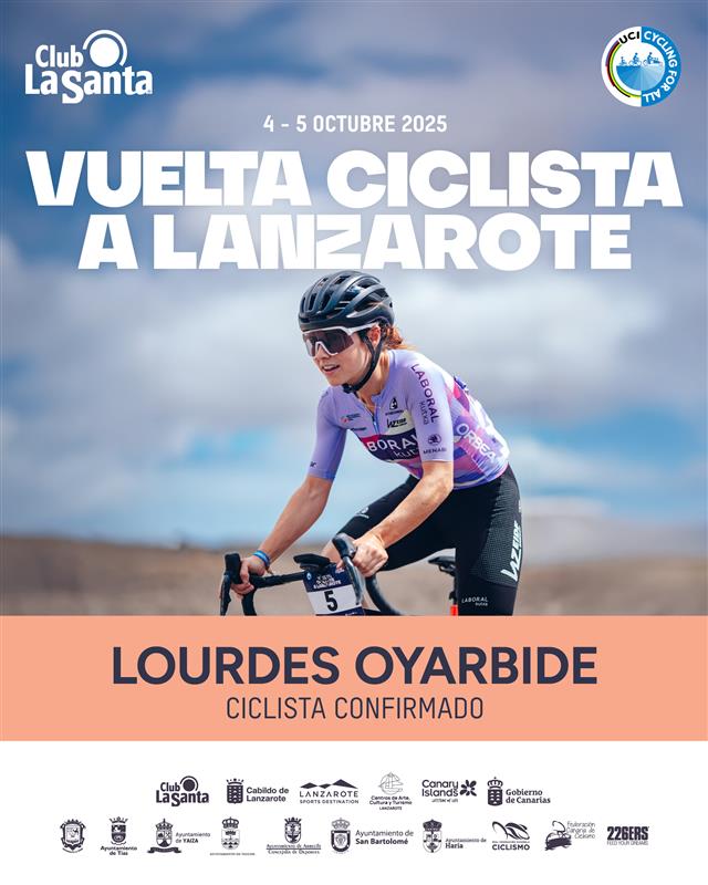 Lanzarote vuelve a vestirse de corto y a subirse al sillín para celebrar la segunda edición de la Vuelta Ciclista a Lanzarote