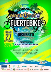 La Electrón Fuertebike 2025 vuelve a rodar con fuerza el próximo 27 de septiembre de 2025 en Corralejo, Fuerteventura.
