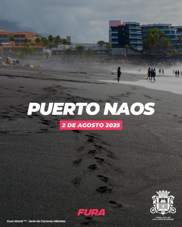 El 2 de agosto Puerto Naos será escenario de una de las pruebas más innovadoras del panorama deportivo: la FURA WORLD 2025