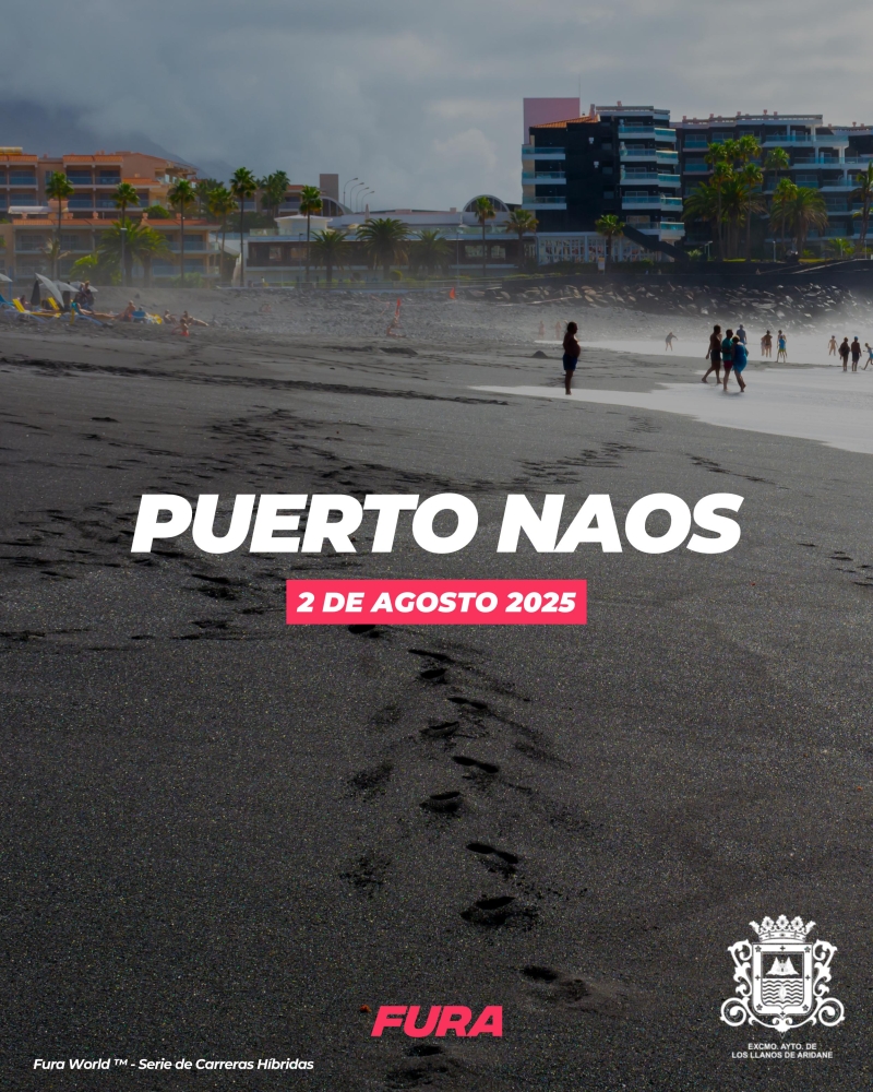 El 2 de agosto Puerto Naos será escenario de una de las pruebas más innovadoras del panorama deportivo: la FURA WORLD 2025