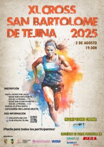 El sábado 2 de agosto Tejina volverá a llenarse de energía, velocidad y espíritu competitivo con la celebración del XL Cross San Bartolomé