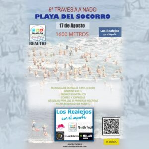 Los Realejos volverá a convertirse en el escenario de una de las pruebas más esperadas: la Travesía a Nado Playa El Socorro – Los Realejos
