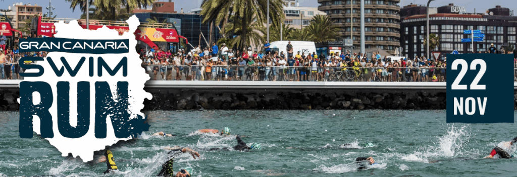 Las Palmas volverá a ser el escenario de una de las competiciones más singulares del calendario: la 7ª edición de la Gran Canaria SwimRun