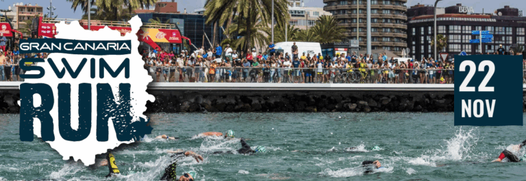 Las Palmas volverá a ser el escenario de una de las competiciones más singulares del calendario: la 7ª edición de la Gran Canaria SwimRun