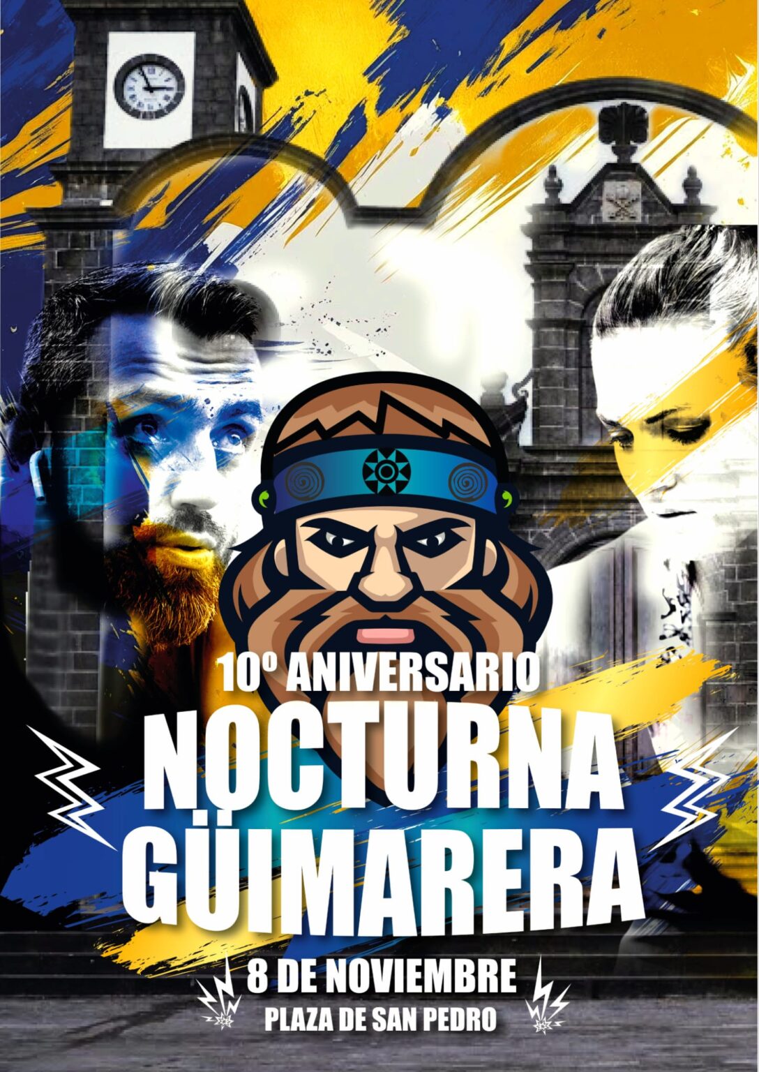 Güímar se iluminará con la energía y el entusiasmo de cientos de corredores en la celebración de la X Carrera Nocturna Güimarera