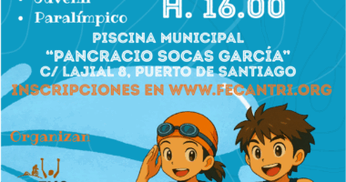 Puerto Santiago  acogerá la primera edición del Acuatlón Indoor Santiago del Teide para menores e inclusivo.