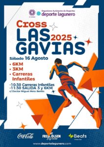 El próximo sábado 16 de agosto de 2025, el barrio lagunero de Las Gavias vivirá la primera edición del Cross Las Gavias