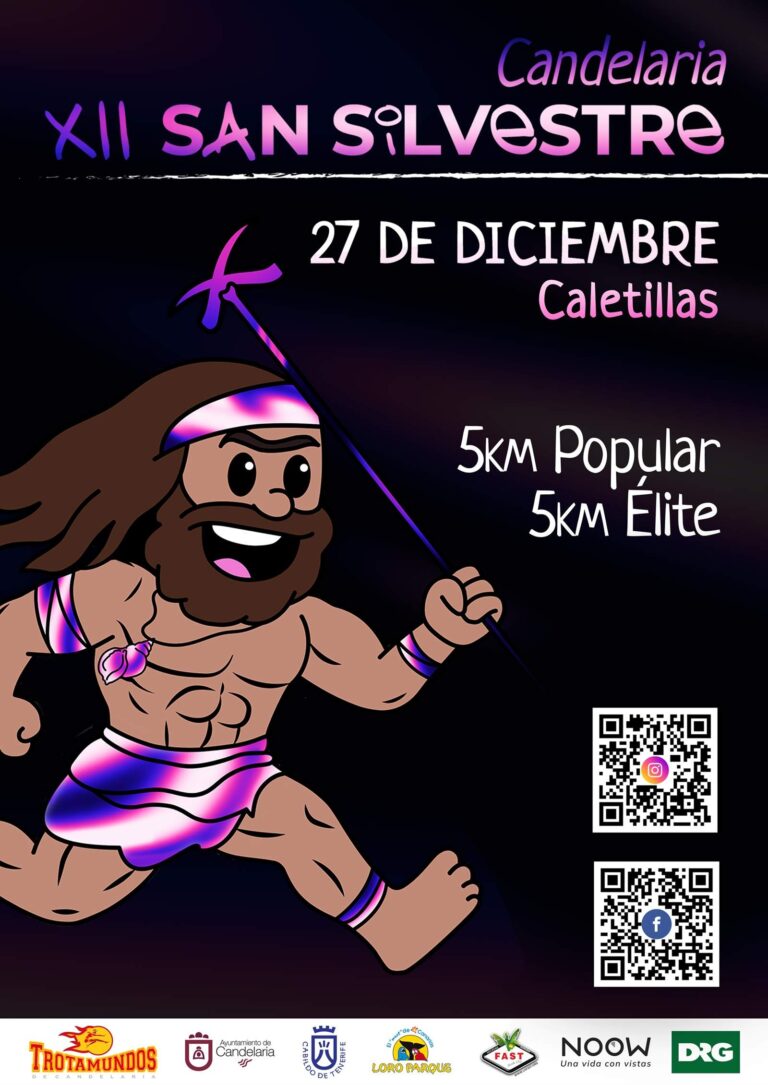 La San Silvestre Candelaria regresa con su duodécima edición, consolidándose como una de las pruebas atléticas más esperadas del calendario