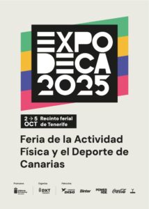 La Feria de la Actividad Física y el Deporte de Canarias, ExpoDeca 2025, se celebrará del 2 al 5 de octubre en el Recinto Ferial de Tenerife